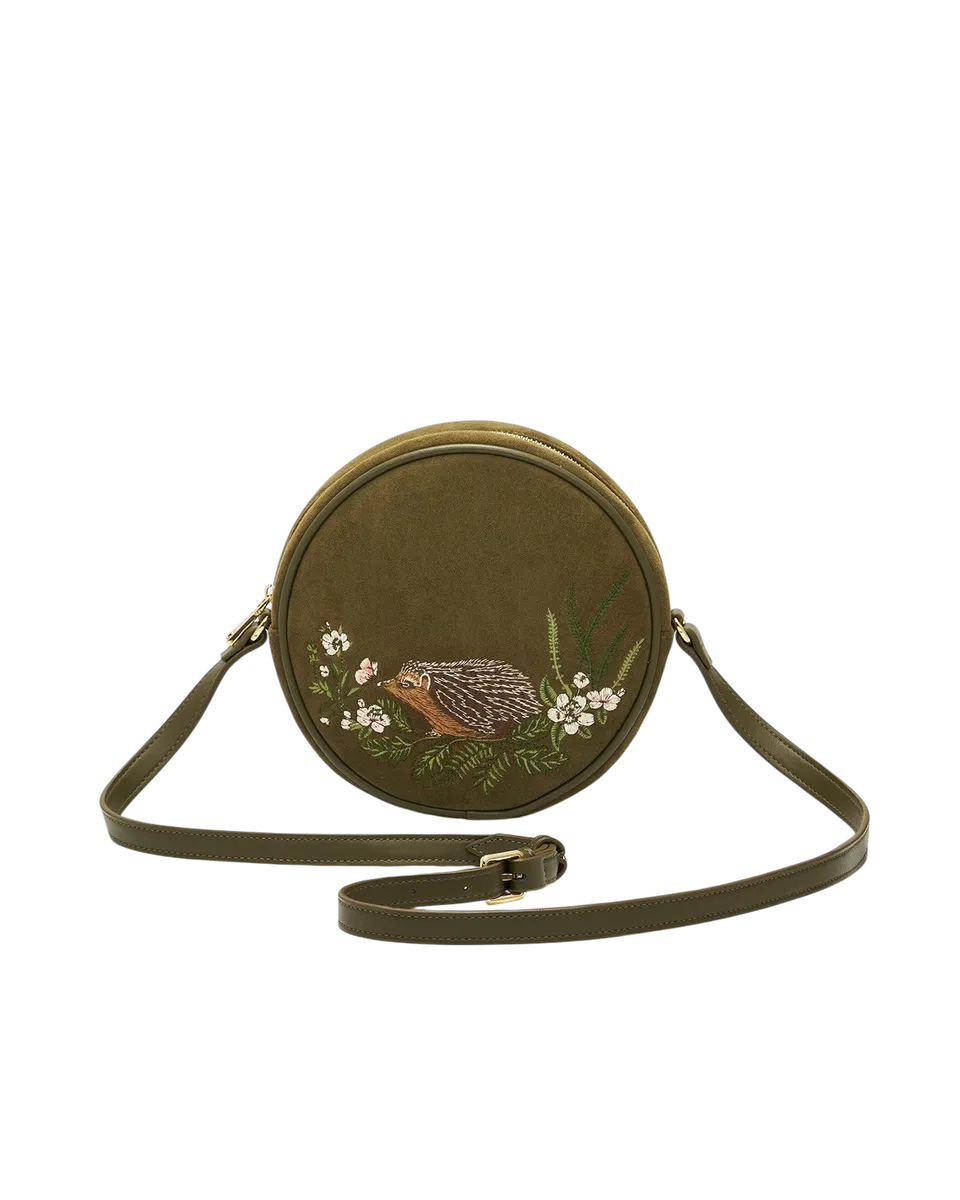 fable-england-chloe-umh-ngetasche-khaki-igel-stickerei image 1