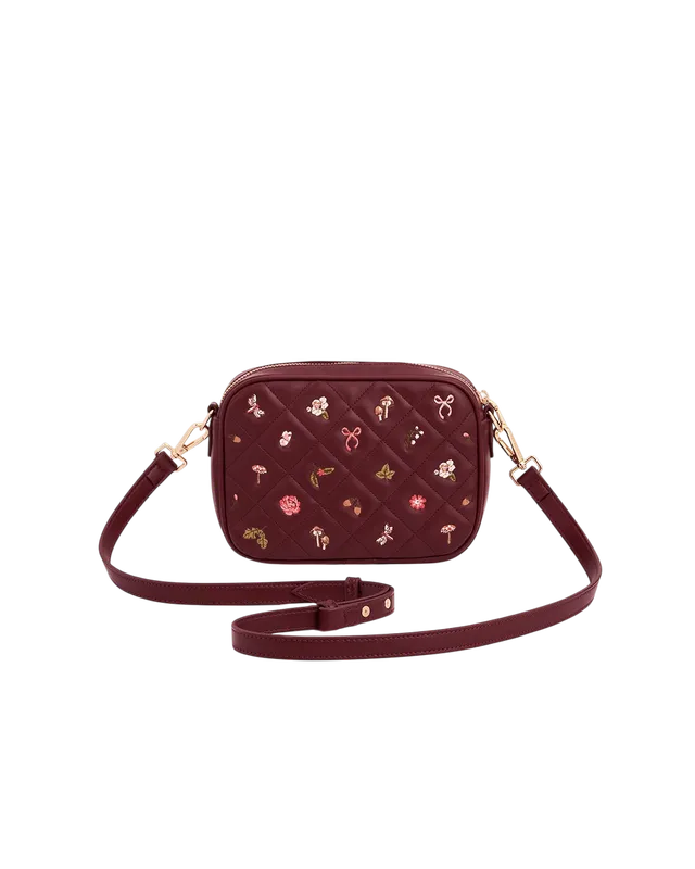fable-england-alice-orla-camera-bag-umh-ngetasche-burgundy-bestickt image 1