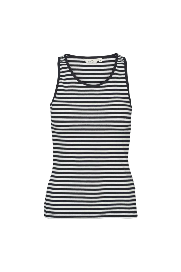 basic-apparel-ludmilla-tank-top-wei-schwarz-bio-baumwolle image 1
