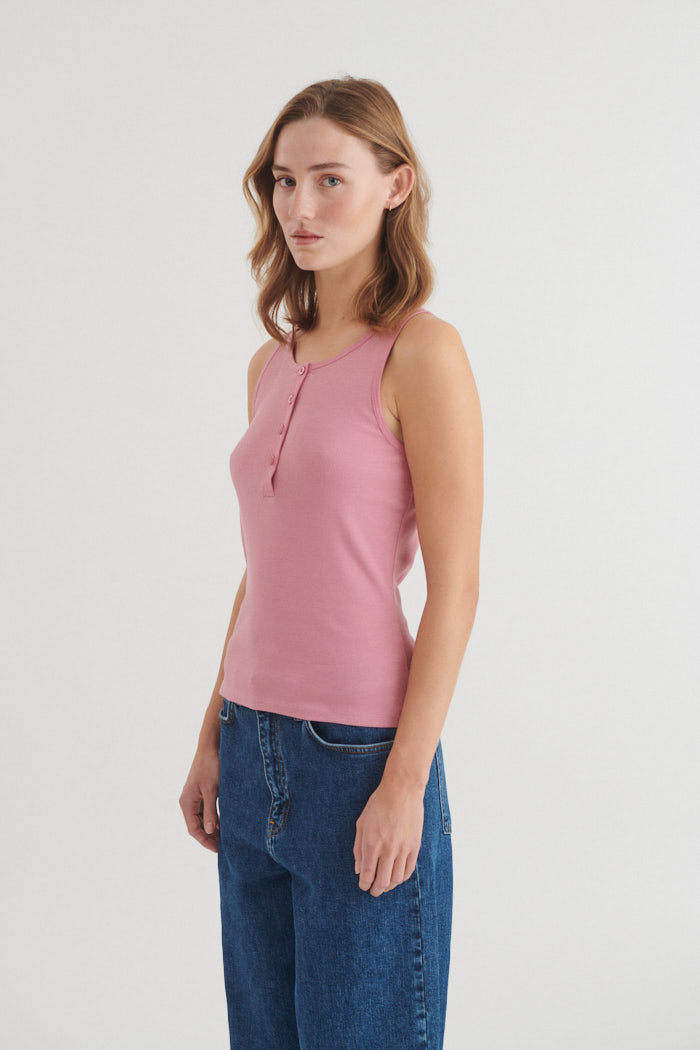 basic-apparel-ludmilla-granddad-tank-top-cashmere-rose-bio image 3