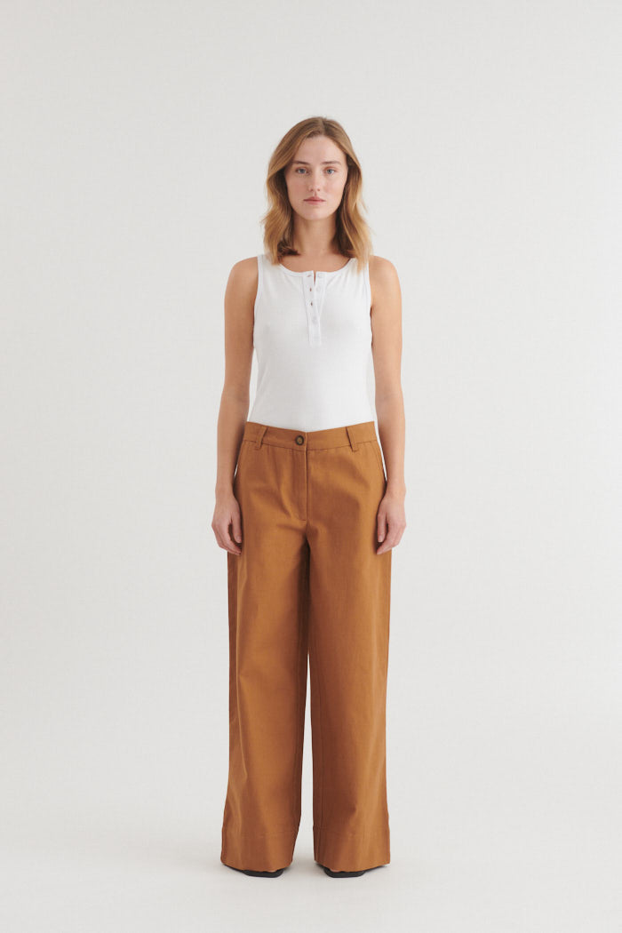 basic-apparel-lilla-pants-stoffhose-nuthatch-bio-baumwolle image 5