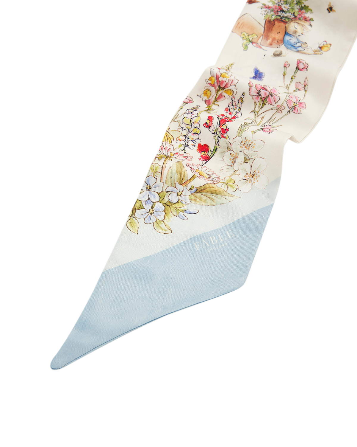 fable-england-peter-rabbit-skinny-schal-creme-hasenmuster image 4