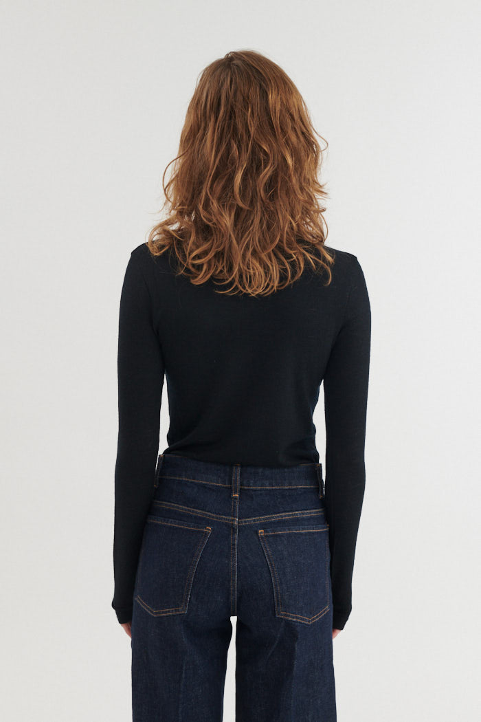 basic-apparel-rinja-t-neck-rollkragenshirt-black-wolle image 3
