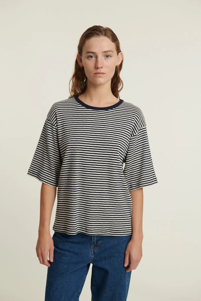 basic-apparel-silma-ss-tee-t-shirt-sky-captain-bio-baumwolle image 1
