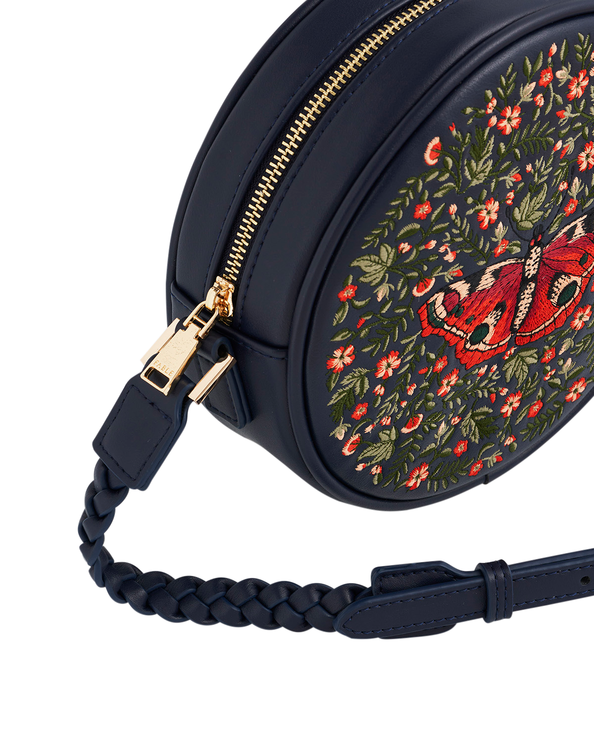 fable-england-chloe-butterfly-tasche-navy-bestickt image 7