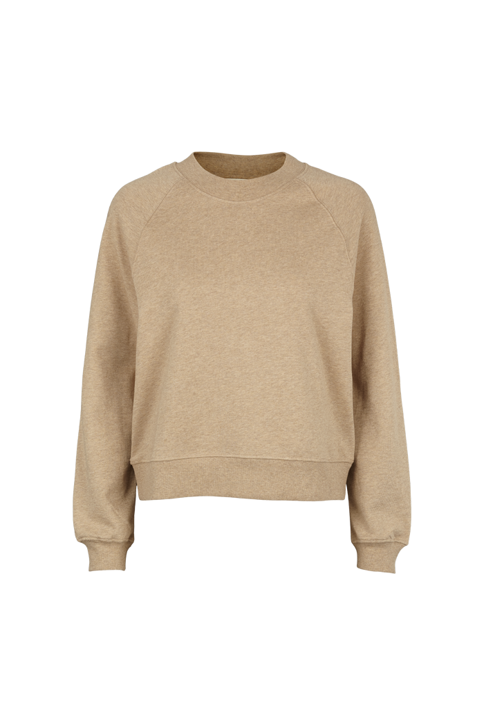 basic-apparel-maje-ba9959-sweatshirt-camel-melange-bio image 1