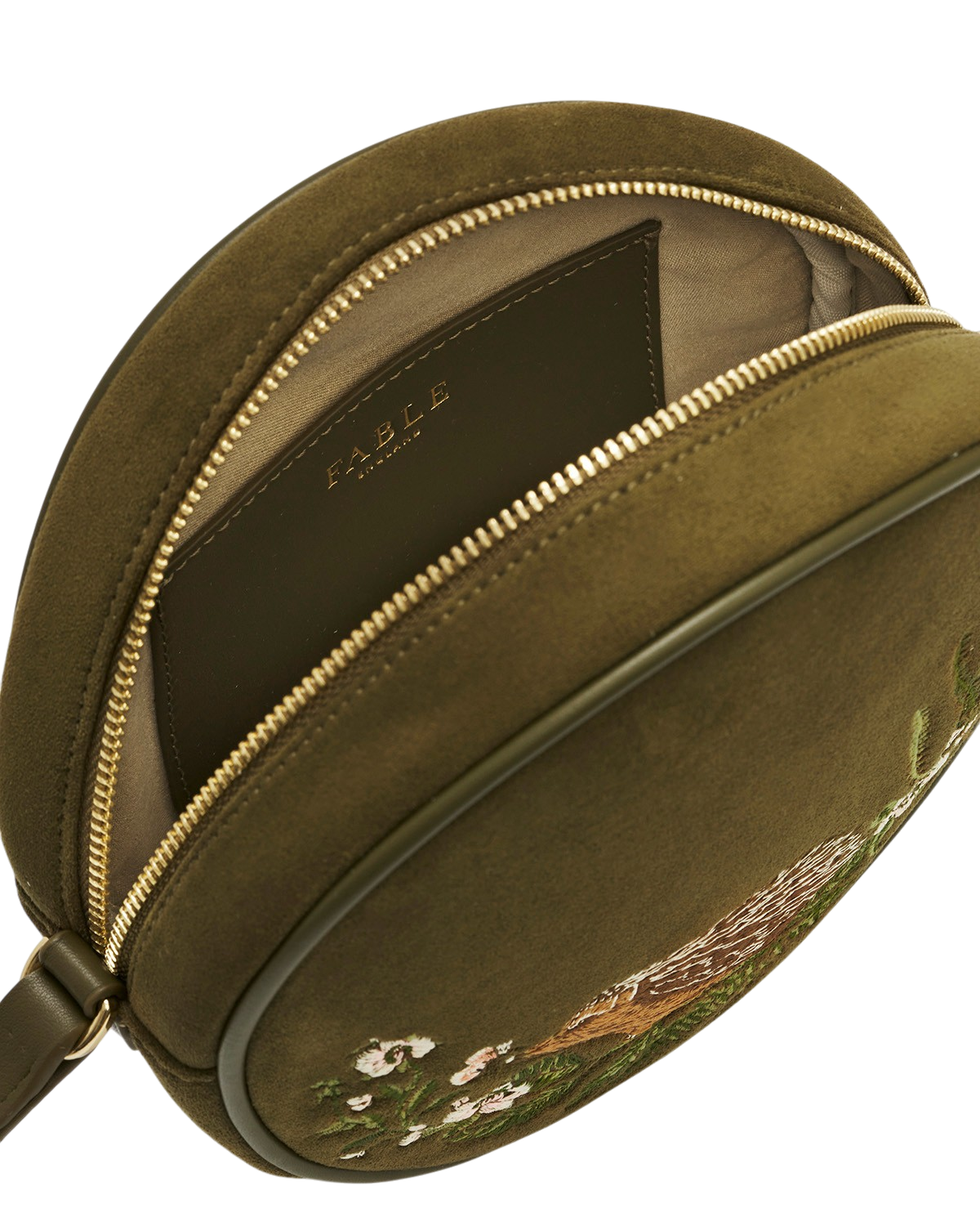 fable-england-chloe-umh-ngetasche-khaki-igel-stickerei image 6