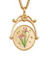 fable-england-i-initial-iris-gold-spinner-halskette image 3