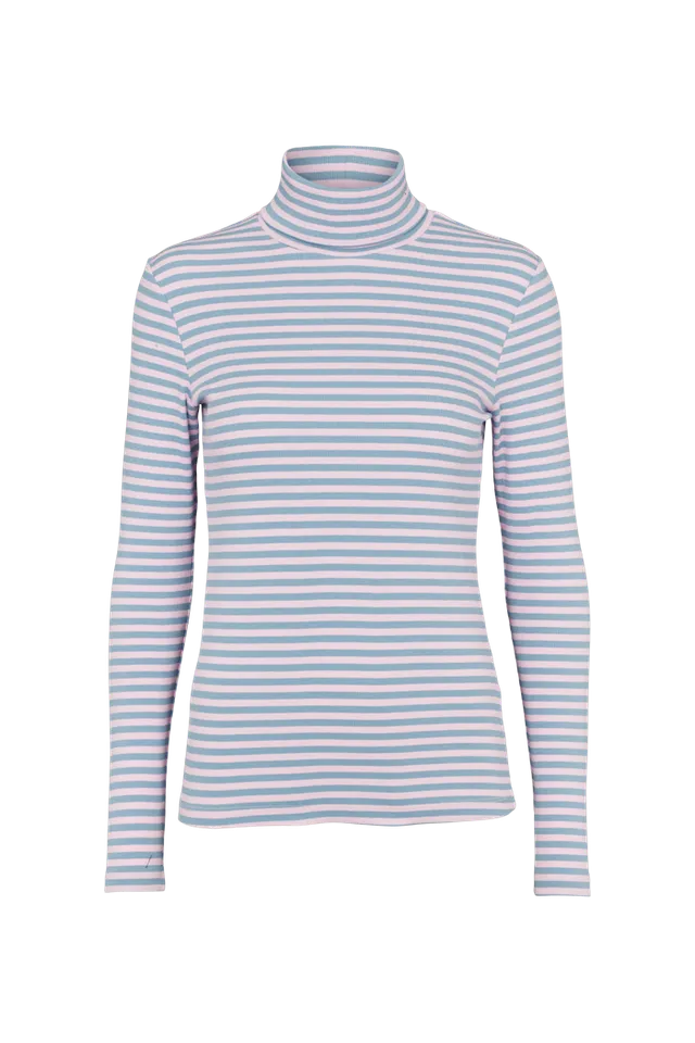 basic-apparel-ludmilla-high-neck-shirt-sweet-lilac-bio-baumwolle image 1