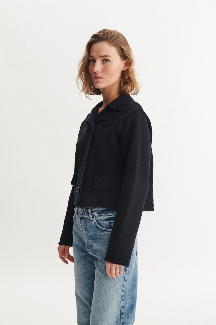 basic-apparel-mima-jacket-jacke-black-bio-baumwolle image 2
