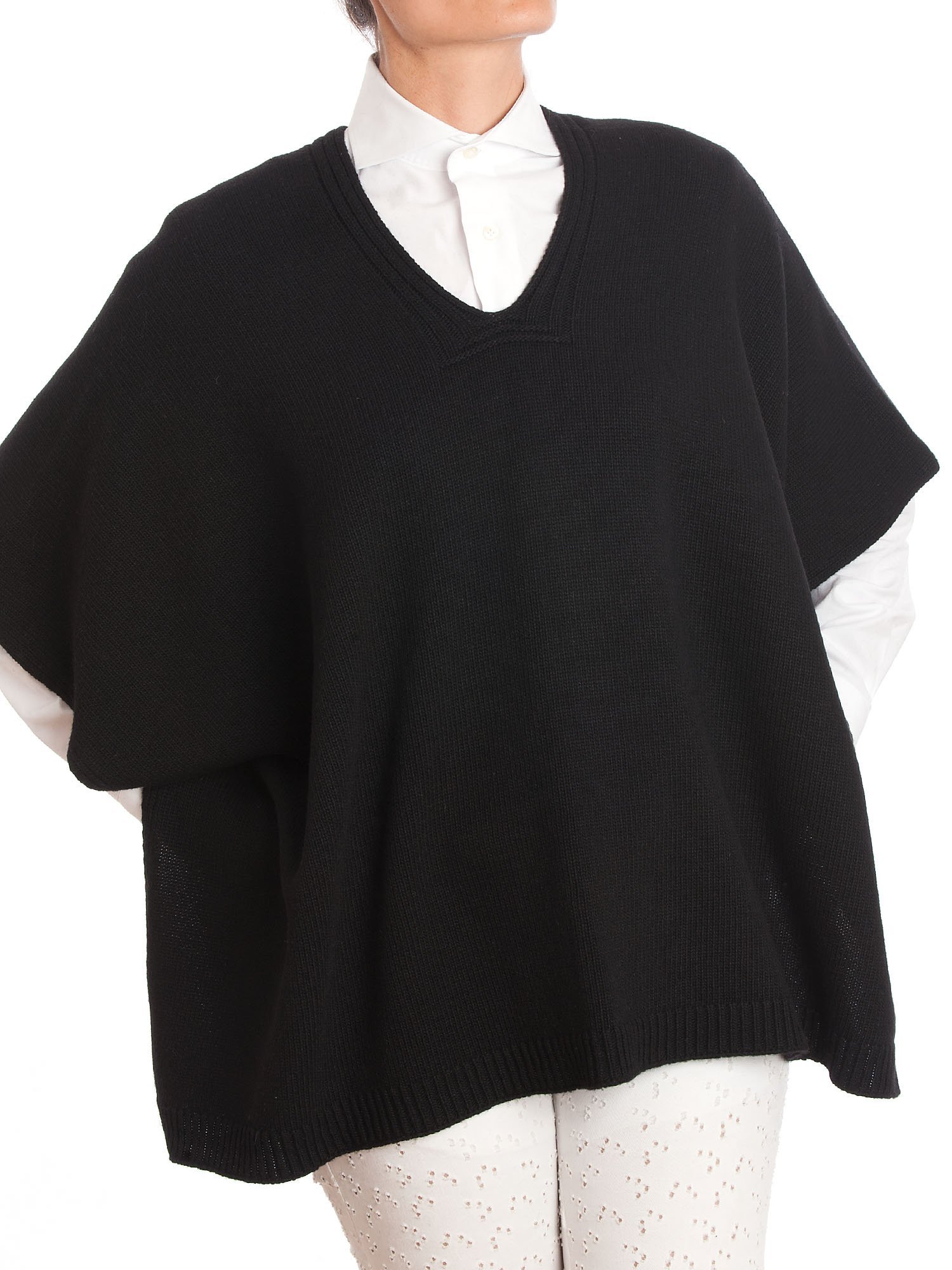 dalle-piane-cashmere-poncho-zwei-kn-pfe-damen-grau image 7