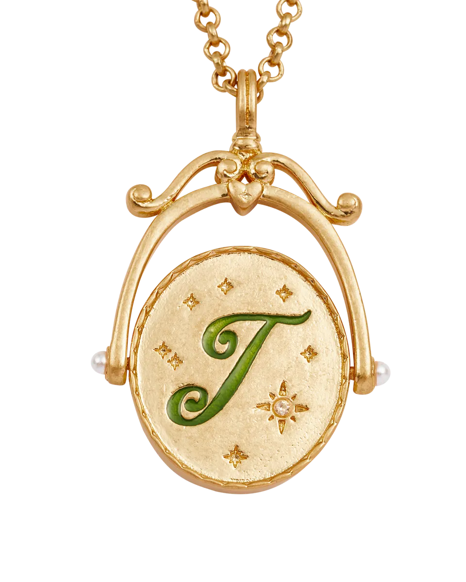 fable-england-j-initial-jasmine-spinner-halskette-gold image 1