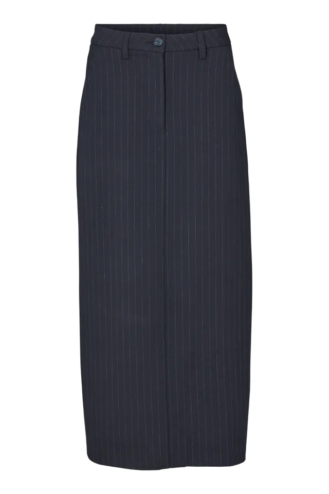 basic-apparel-marjorie-long-skirt-rock-sky-captain image 1