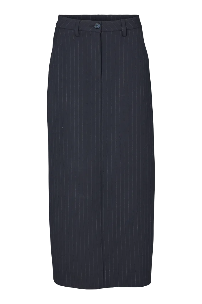 basic-apparel-marjorie-long-skirt-rock-sky-captain image 1
