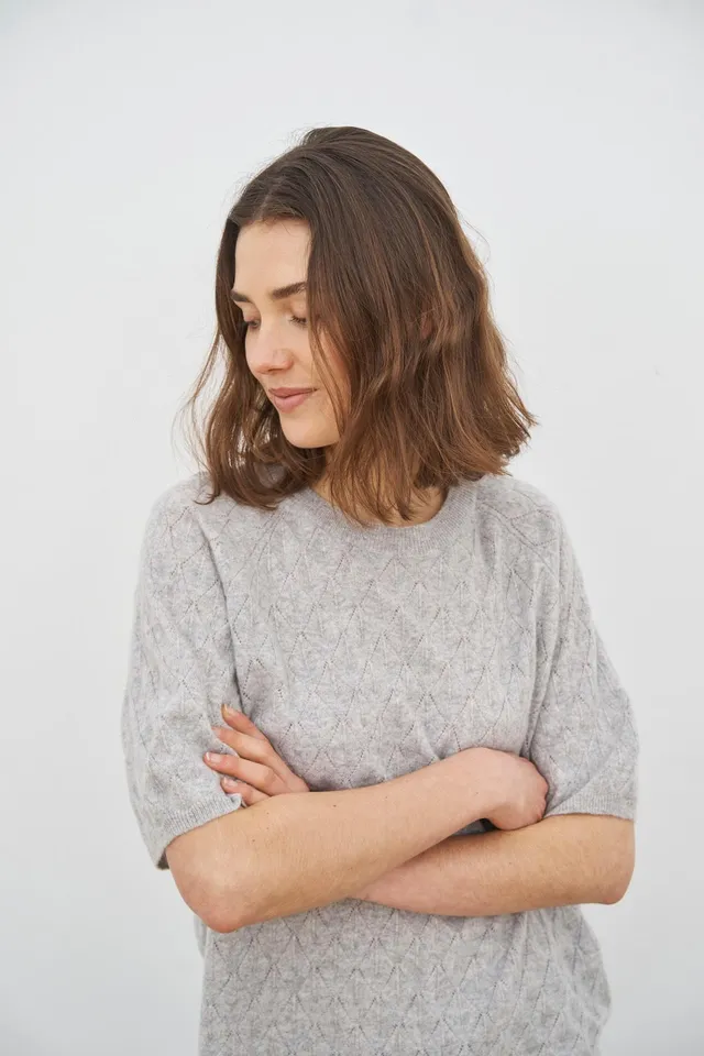 care-by-me-christine-t-shirt-kaschmir-shirt-schwarz-s image 1