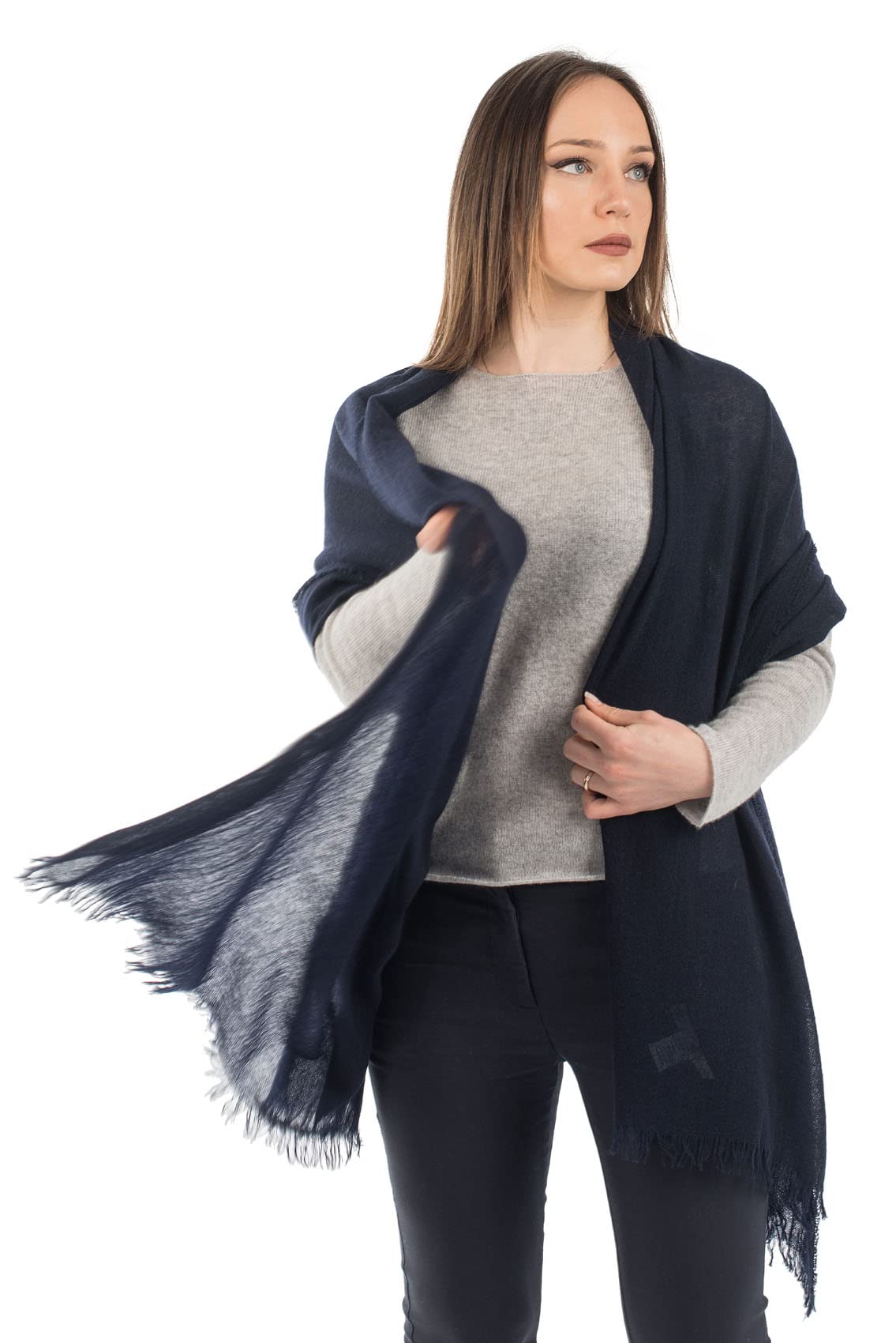 dalle-piane-cashmere-pashmina-100-kaschmir-schwarz image 8
