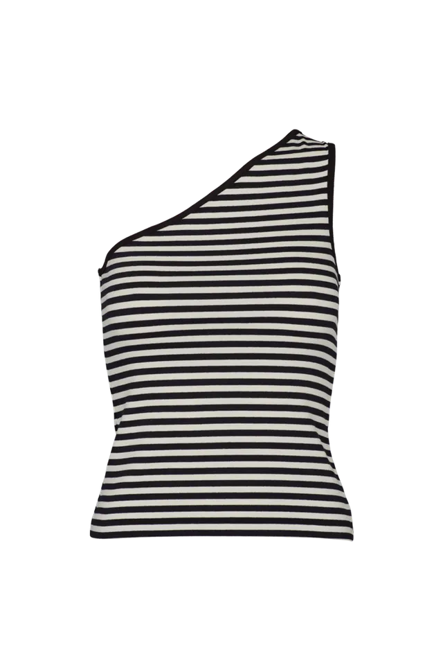 basic-apparel-ludmilla-one-shoulder-top-whisper-white-bio image 1