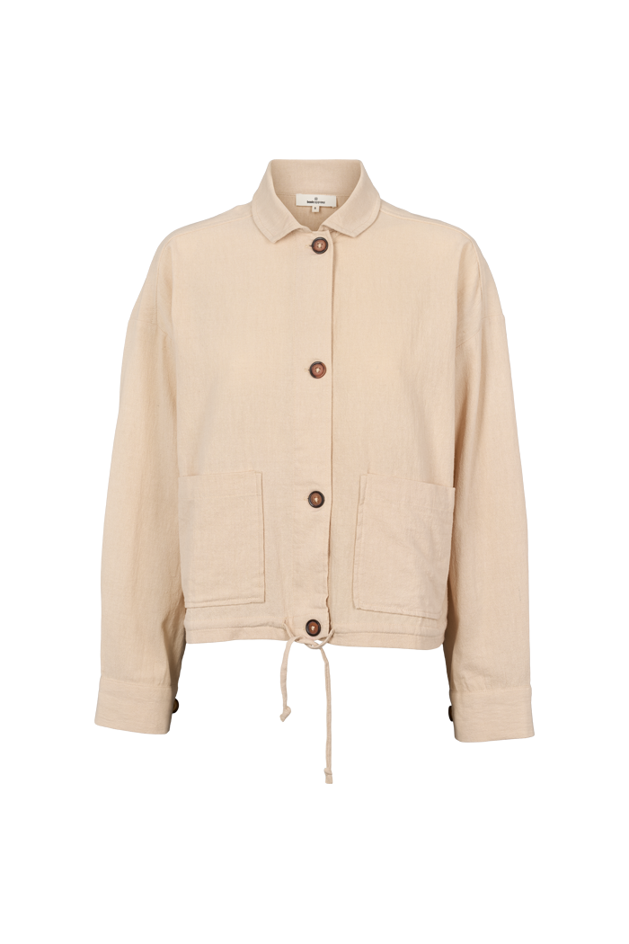 basic-apparel-beate-jacket-jacke-smokey-grey-bio-baumwolle image 7