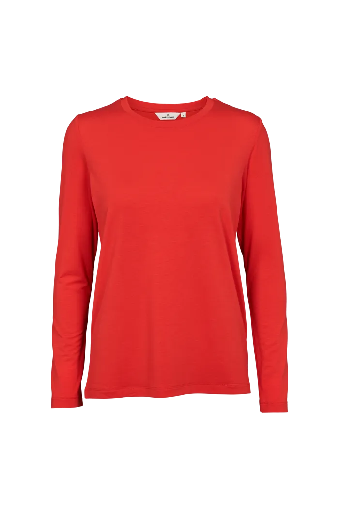 basic-apparel-jolanda-ba121-17-langarmshirt-high-risk-red image 1