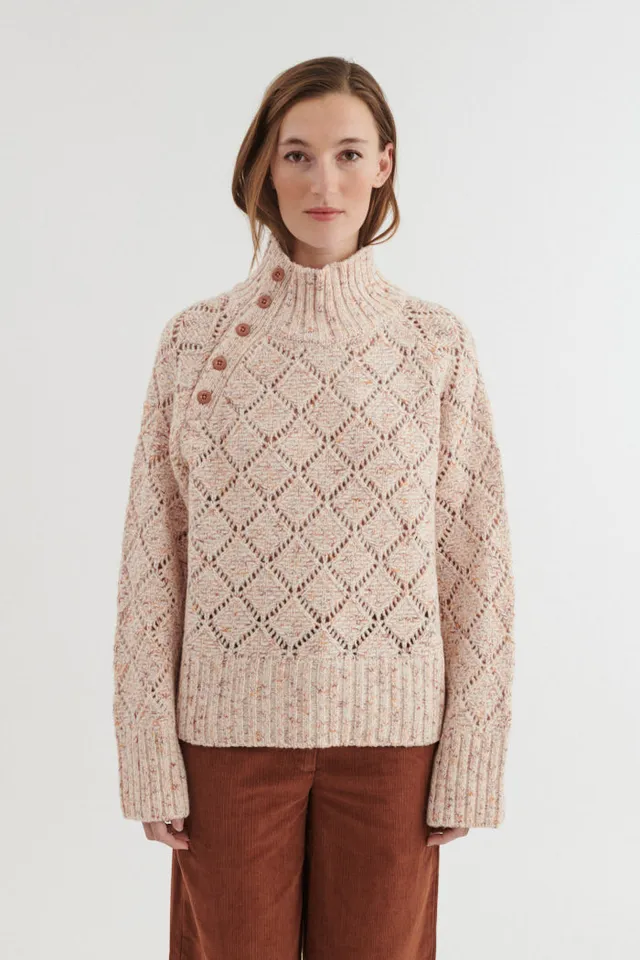 basic-apparel-utta-ba211-01-pullover-tortoise-shell-wolle image 1