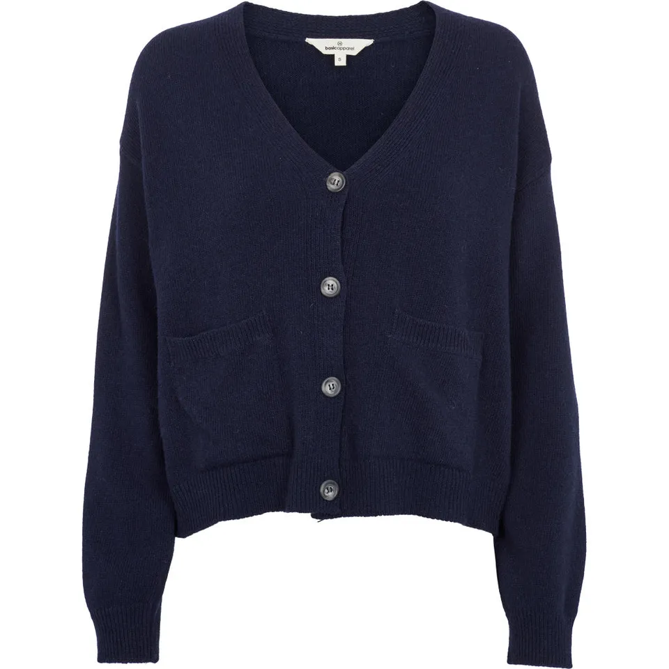 basic-apparel-lise-cardigan-strickjacke-sky-captain-wolle image 1