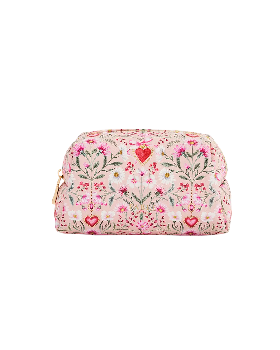 fable-england-penelope-kosmetiktasche-rosa-blumen-herz image 1