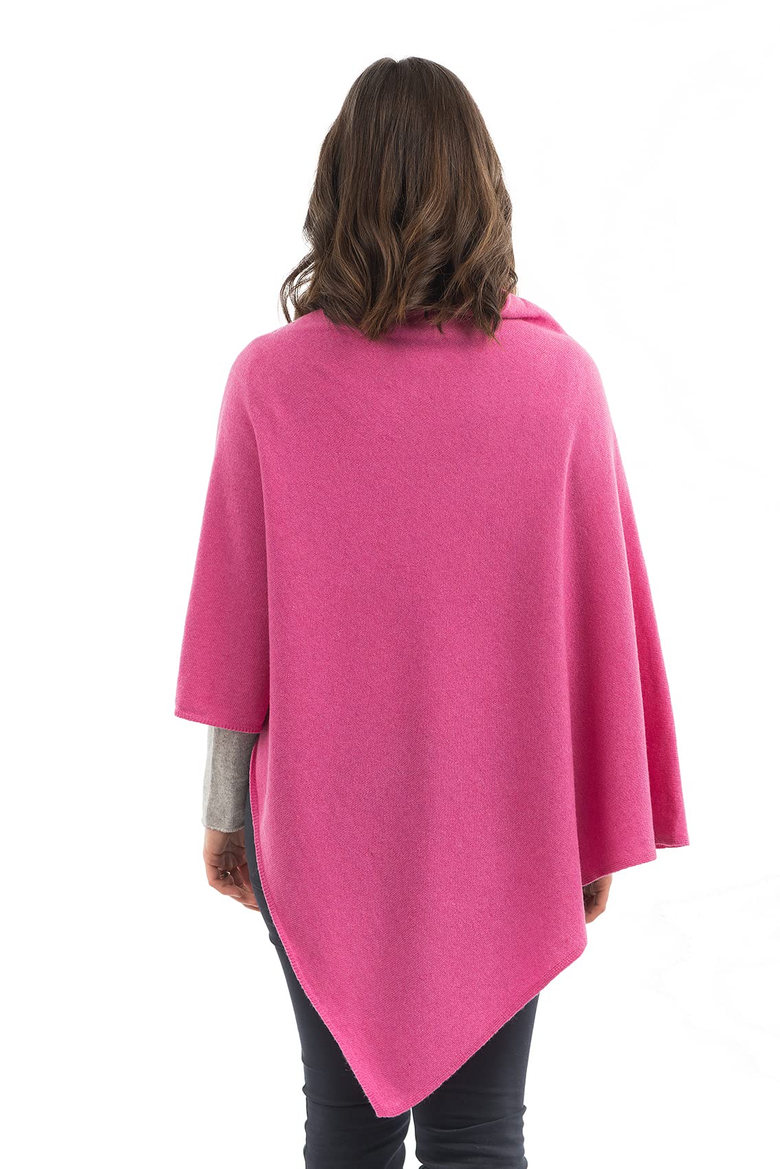 dalle-piane-cashmere-poncho-wollmix-made-in-italy-damen image 3
