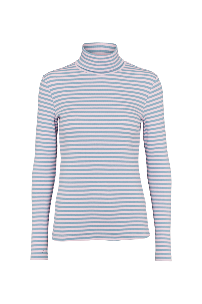 basic-apparel-ludmilla-high-neck-shirt-sweet-lilac-bio-baumwolle image 1