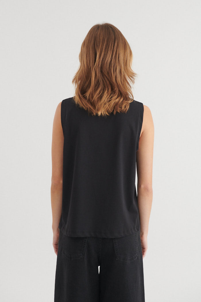 basic-apparel-raja-tank-top-schwarz-bio-baumwolle image 3