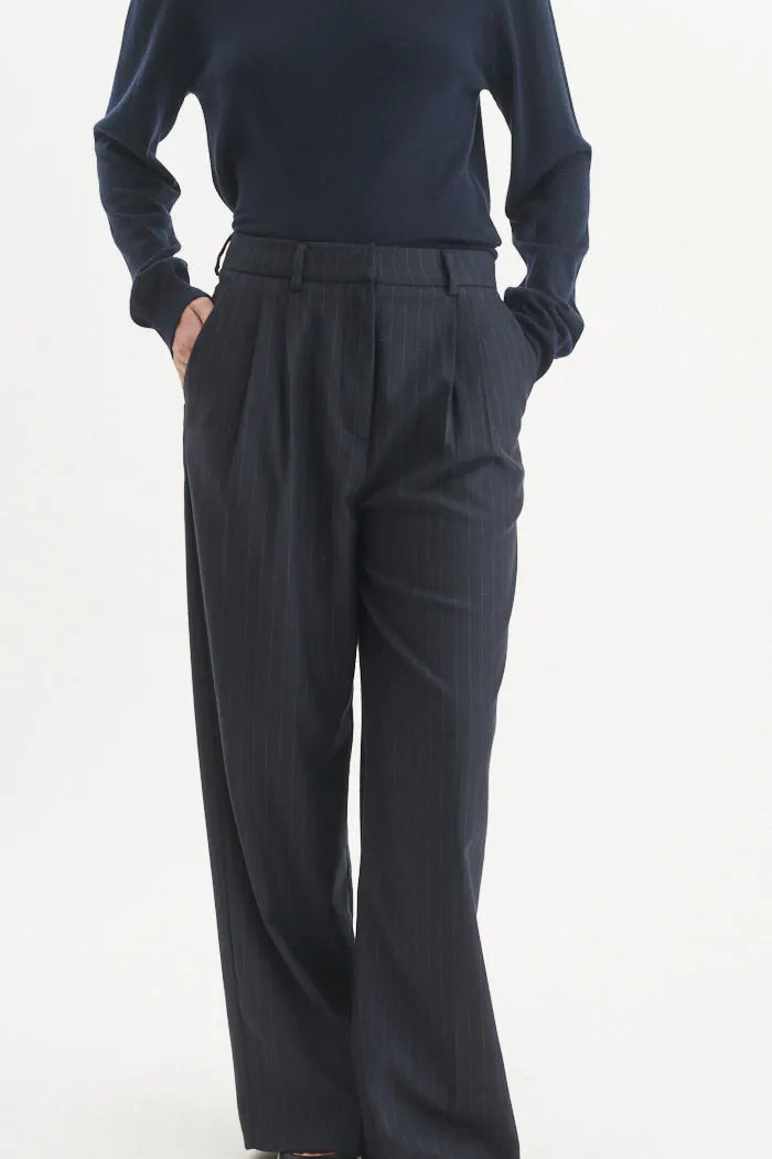 basic-apparel-marjo-pants-stoffhose-sky-captain-blau image 1