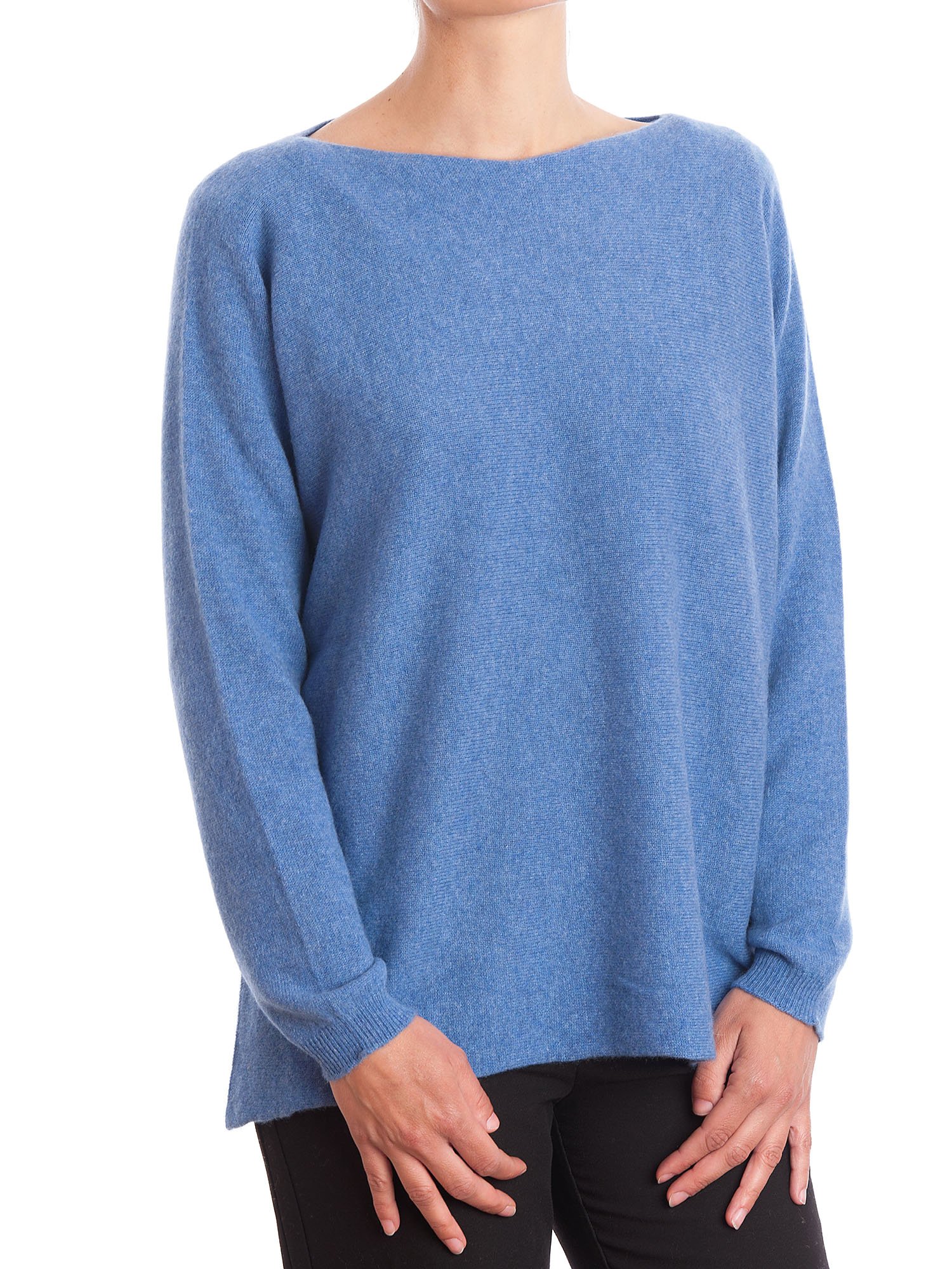 dalle-piane-cashmere-maxi-pullover-fuxia-100-kaschmir image 7