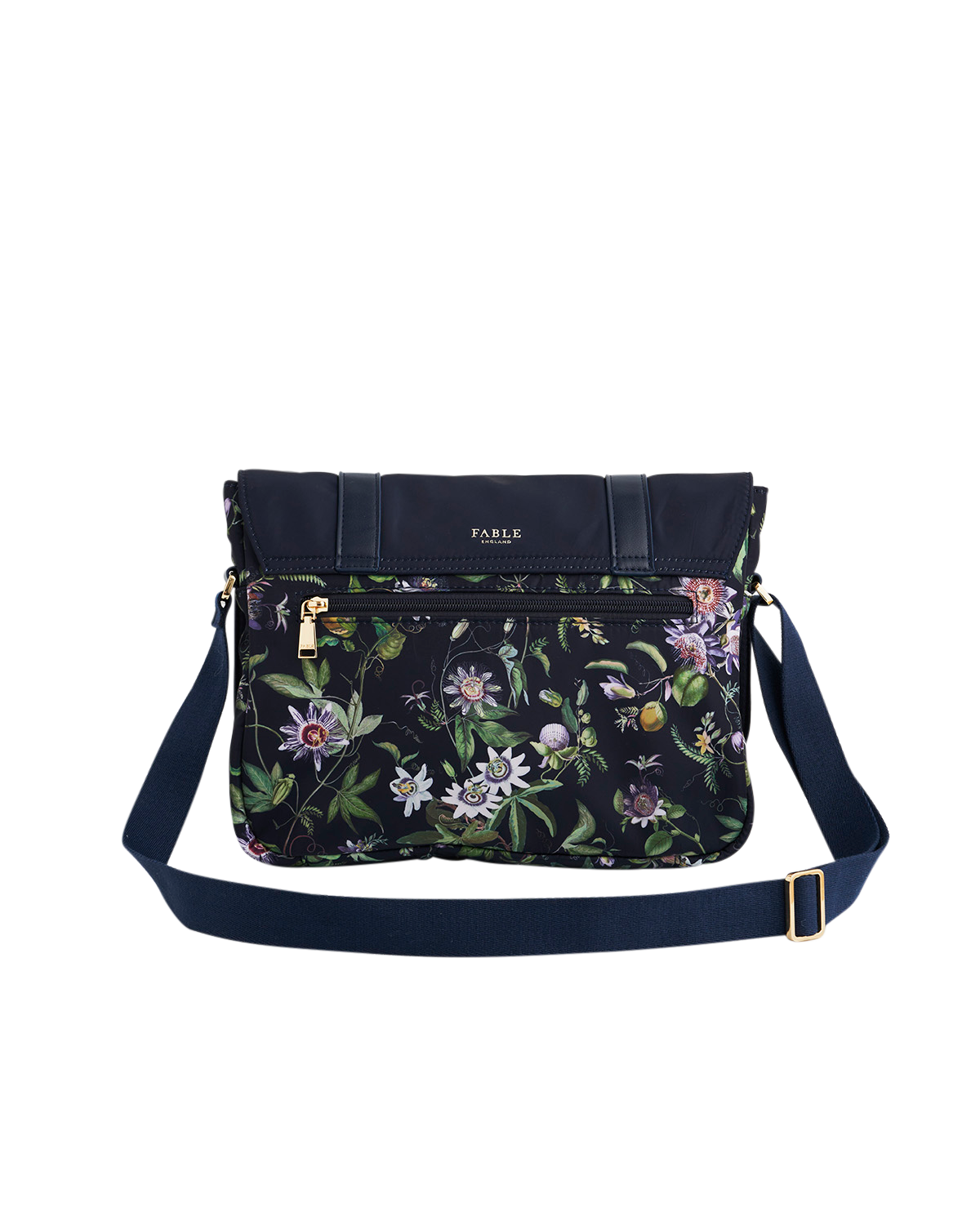 fable-england-passion-flower-satchel-tasche-navy image 3