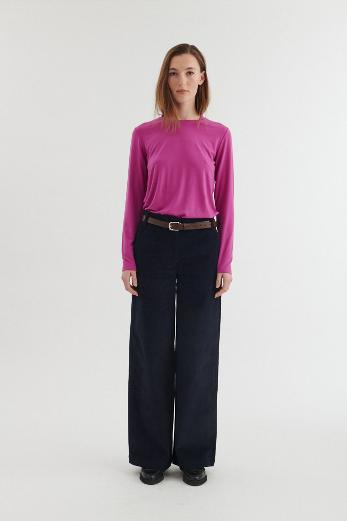 basic-apparel-jolanda-ls-tee-langarmshirt-purple-tencel image 5