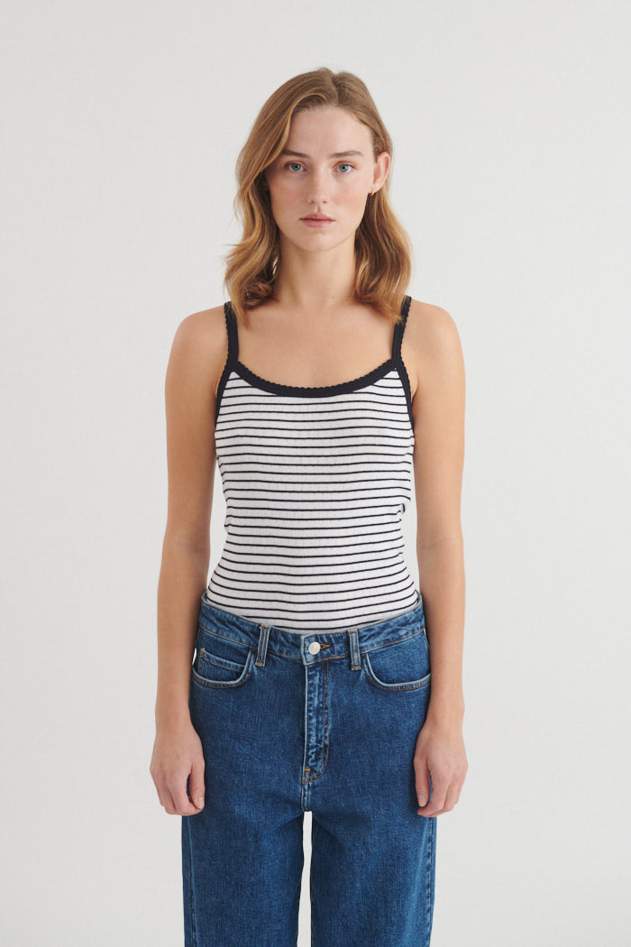 basic-apparel-arense-striped-strap-top-bright-white-bio image 1