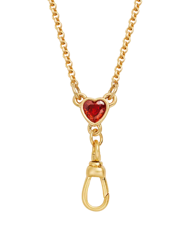 fable-england-love-heart-clasp-chain-kette-gold image 1