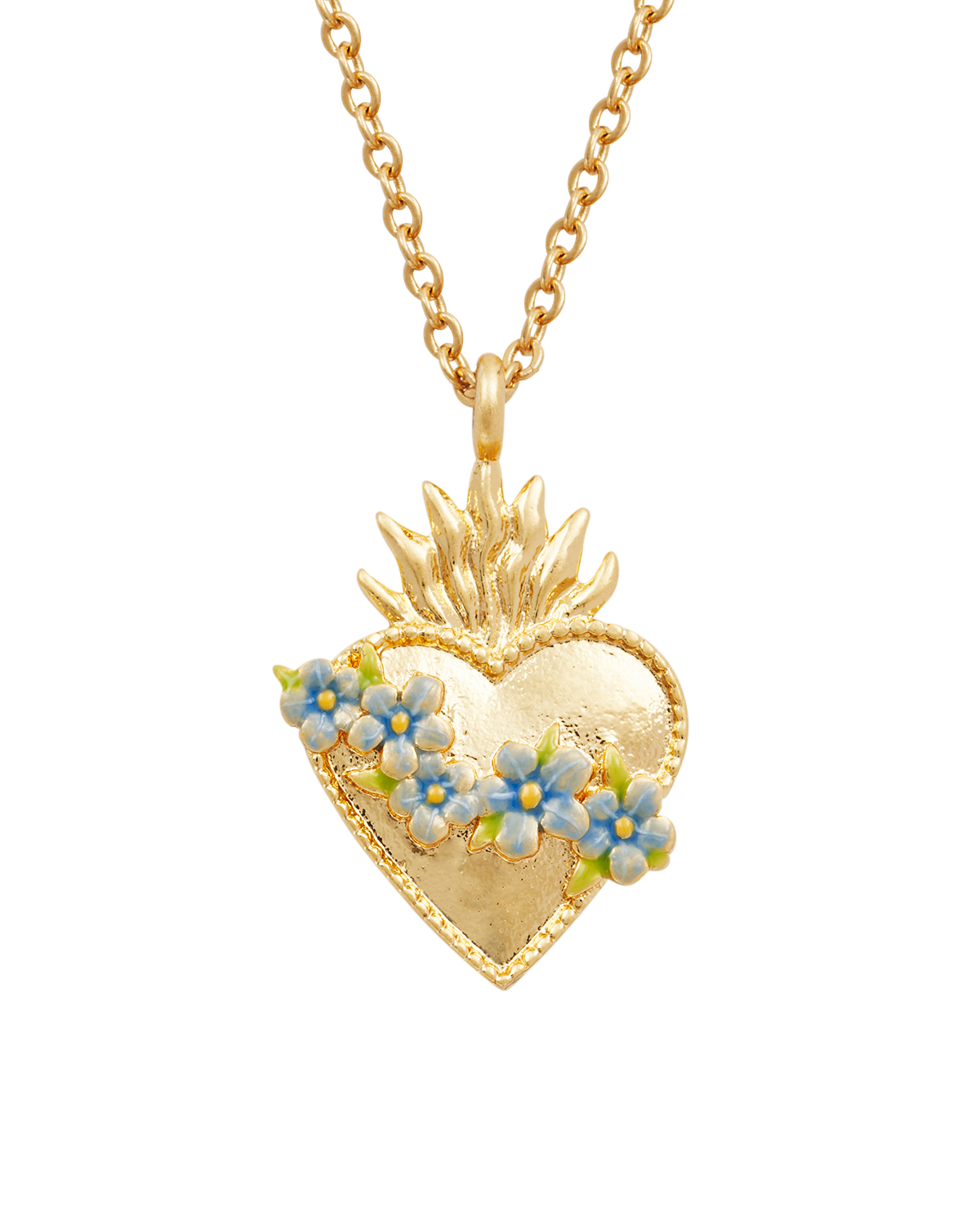 fable-england-jewellery-halskette-sacred-heart-gold image 1