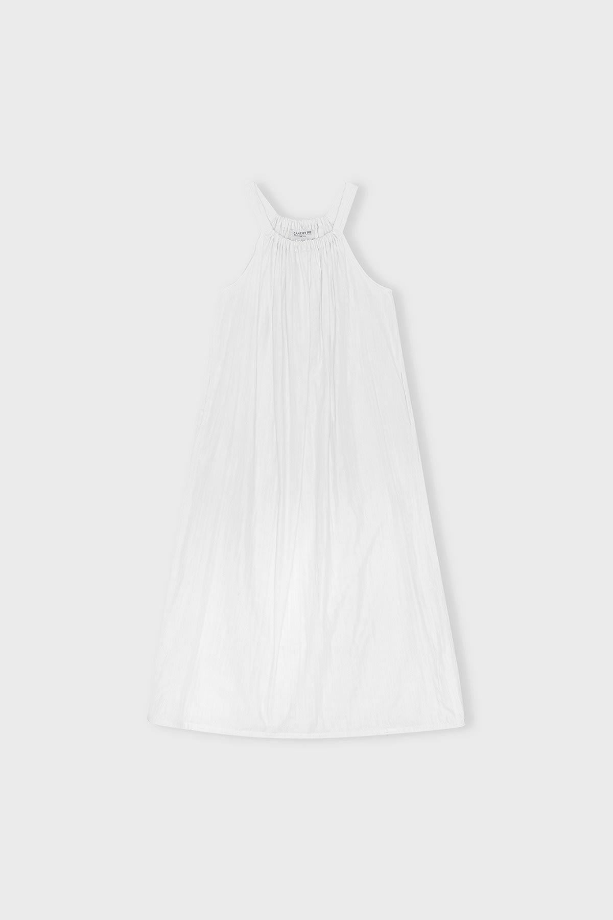 care-by-me-vivienne-dress-long-sommerkleid-powder-bio-baumwolle image 1