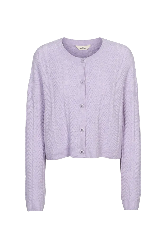 basic-apparel-selem-cardigan-violet-tulip-merinowolle image 1