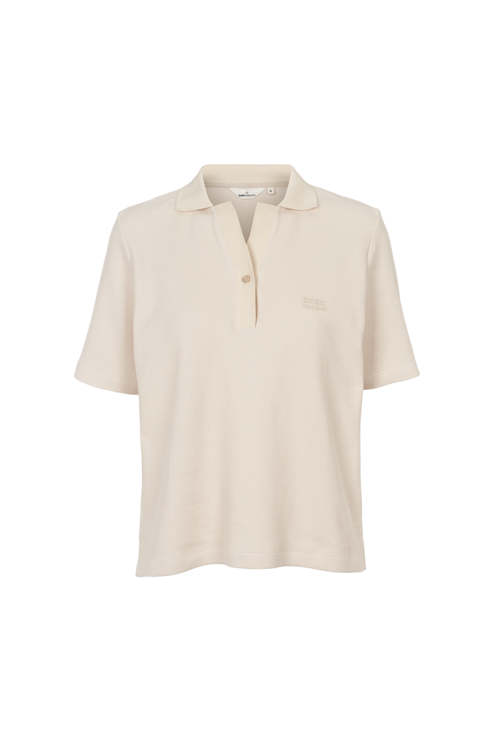 basic-apparel-ima-polo-poloshirt-beige-bio-baumwolle-kurzarm image 4