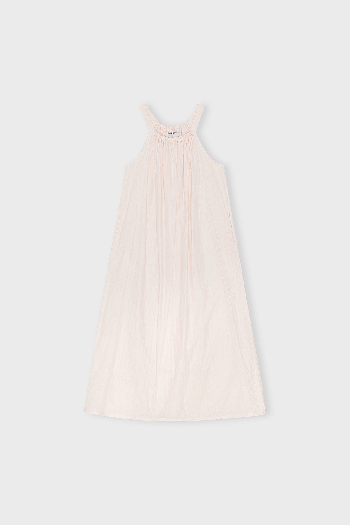 care-by-me-vivienne-dress-long-sommerkleid-powder-bio-baumwolle image 4