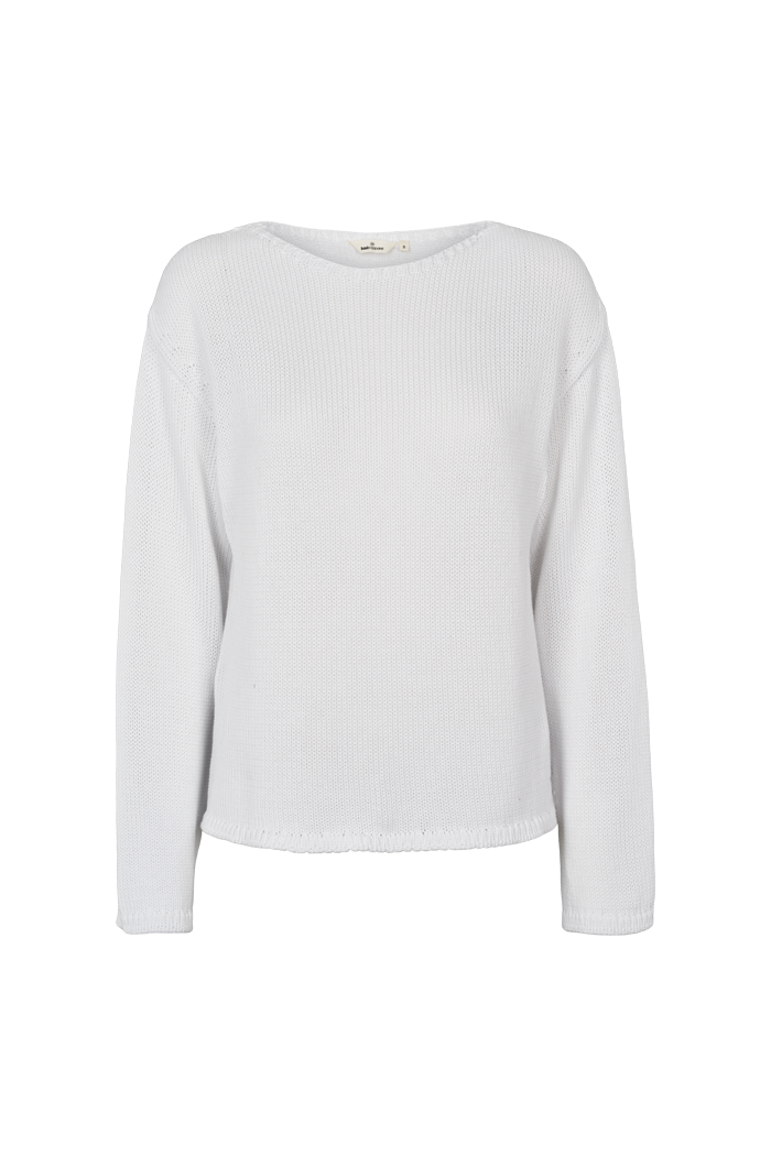 basic-apparel-cia-boat-neck-pullover-bright-white-bio image 1