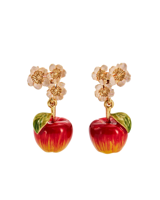 fable-england-jewellery-apple-blossom-ohrringe-gold-apfel image 1