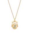 fable-england-b-initial-halskette-gold-bluebell-wende image 4