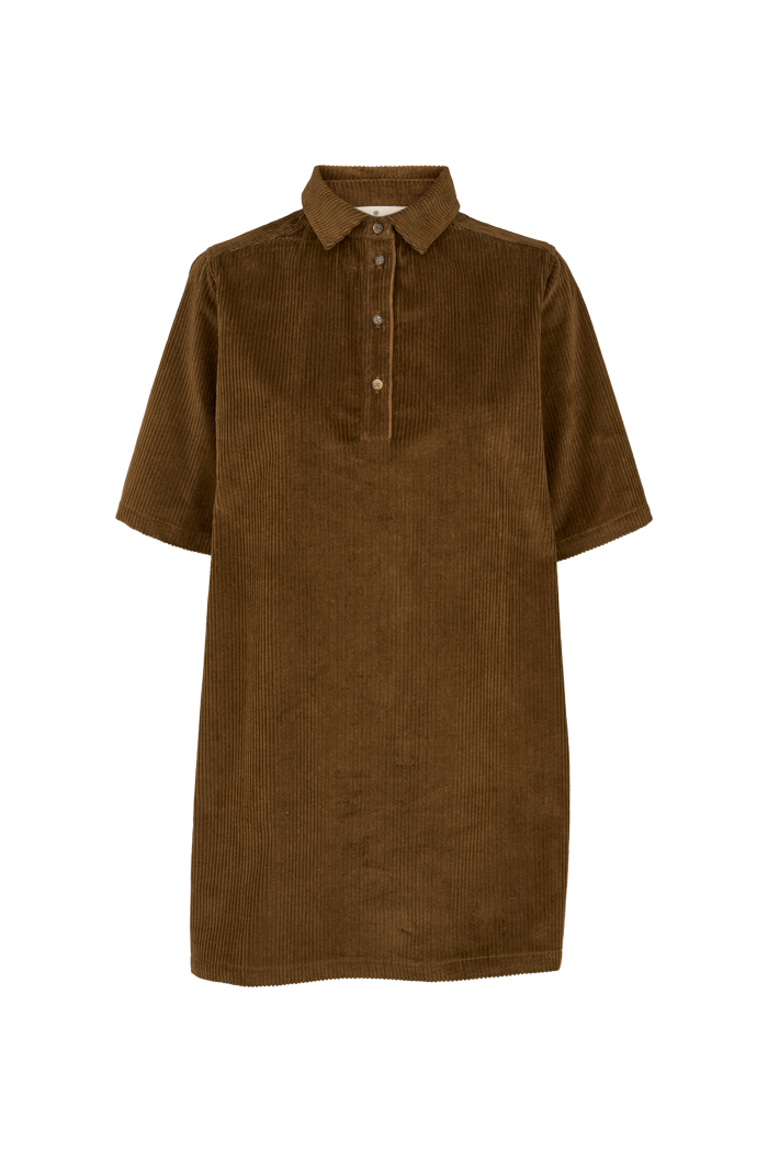 basic-apparel-isa-polo-dress-kleid-desert-palm-bio-baumwolle image 5