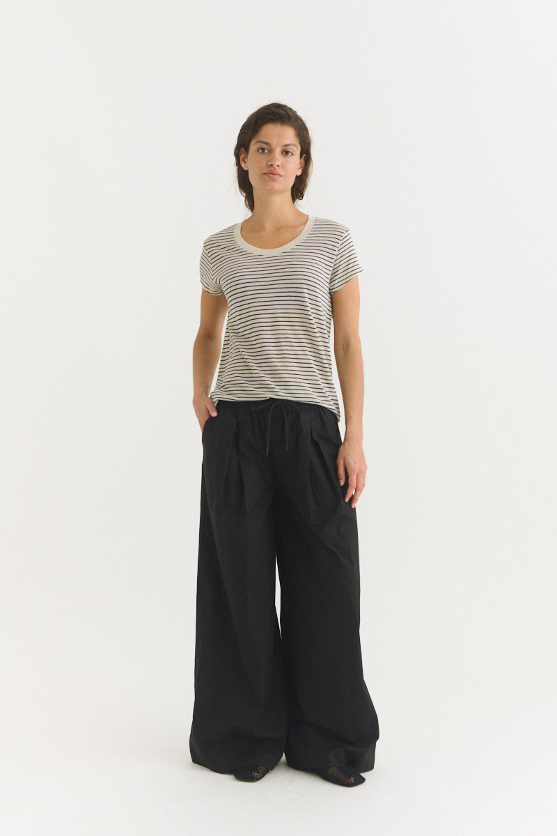 basic-apparel-ashly-ss-tee-t-shirt-birch-black-leinen image 5