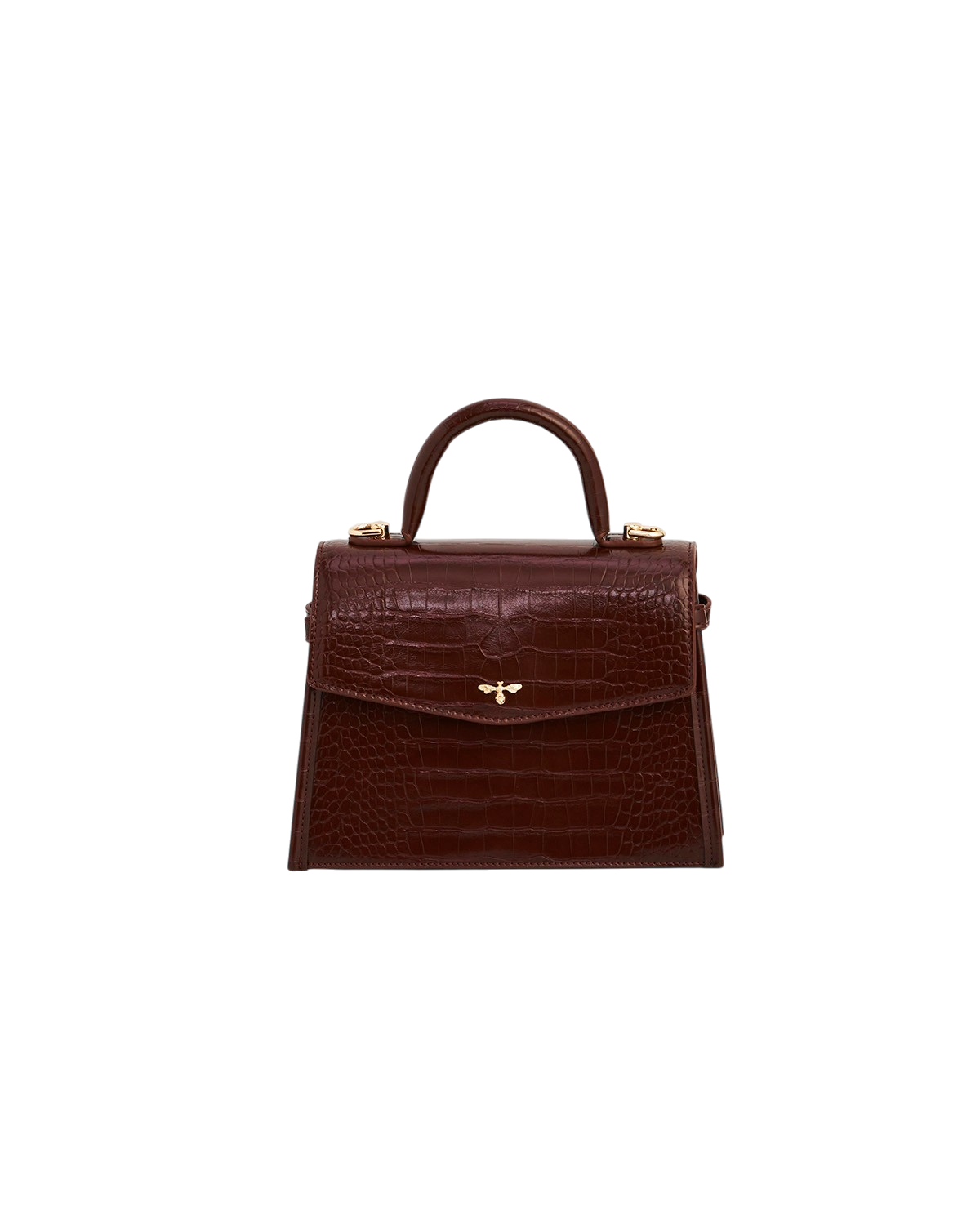 fable-england-eliza-handtasche-bordeaux-kroko-klein image 7