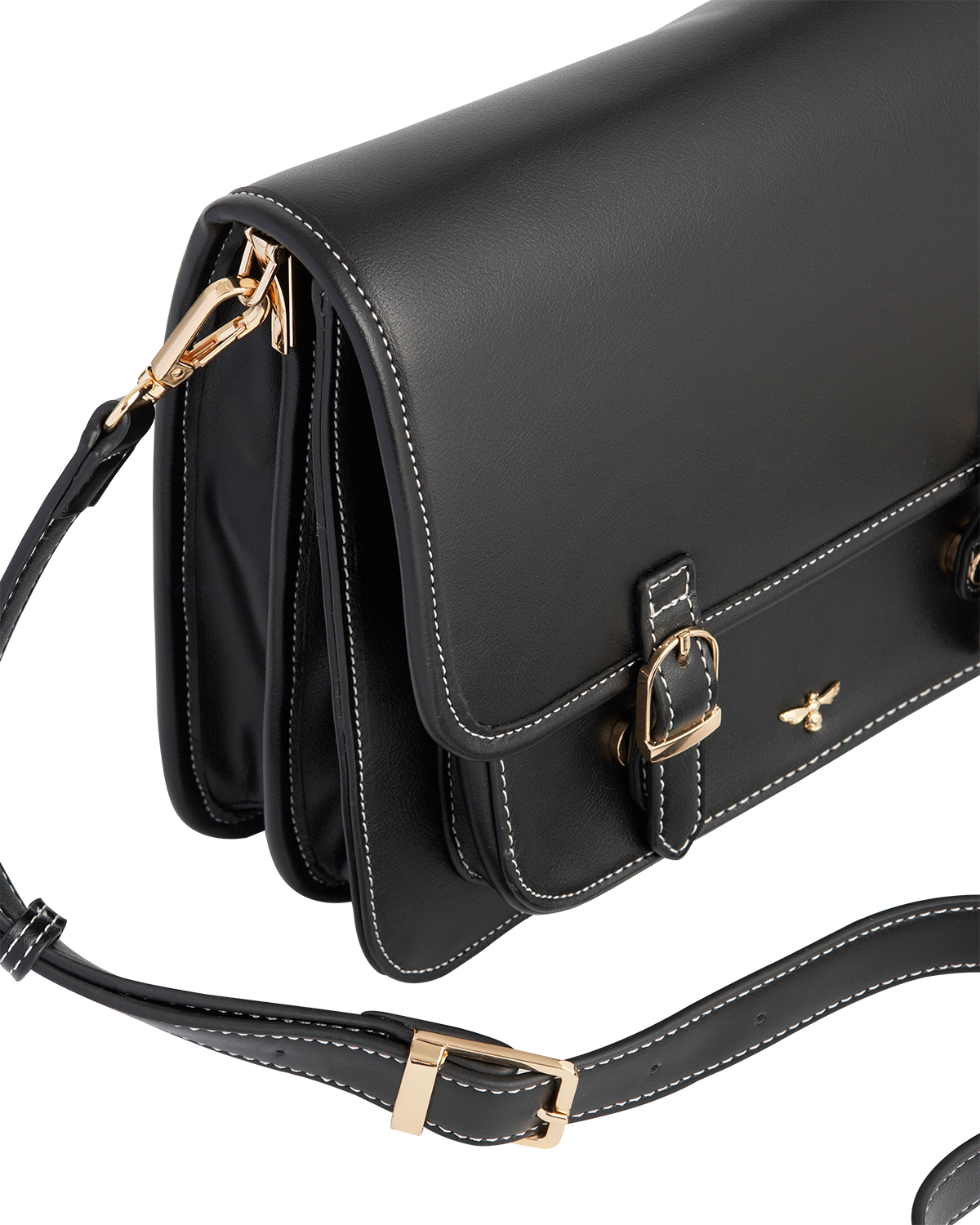 fable-england-black-classic-satchel-handtasche-schwarz-pilz-futter image 8