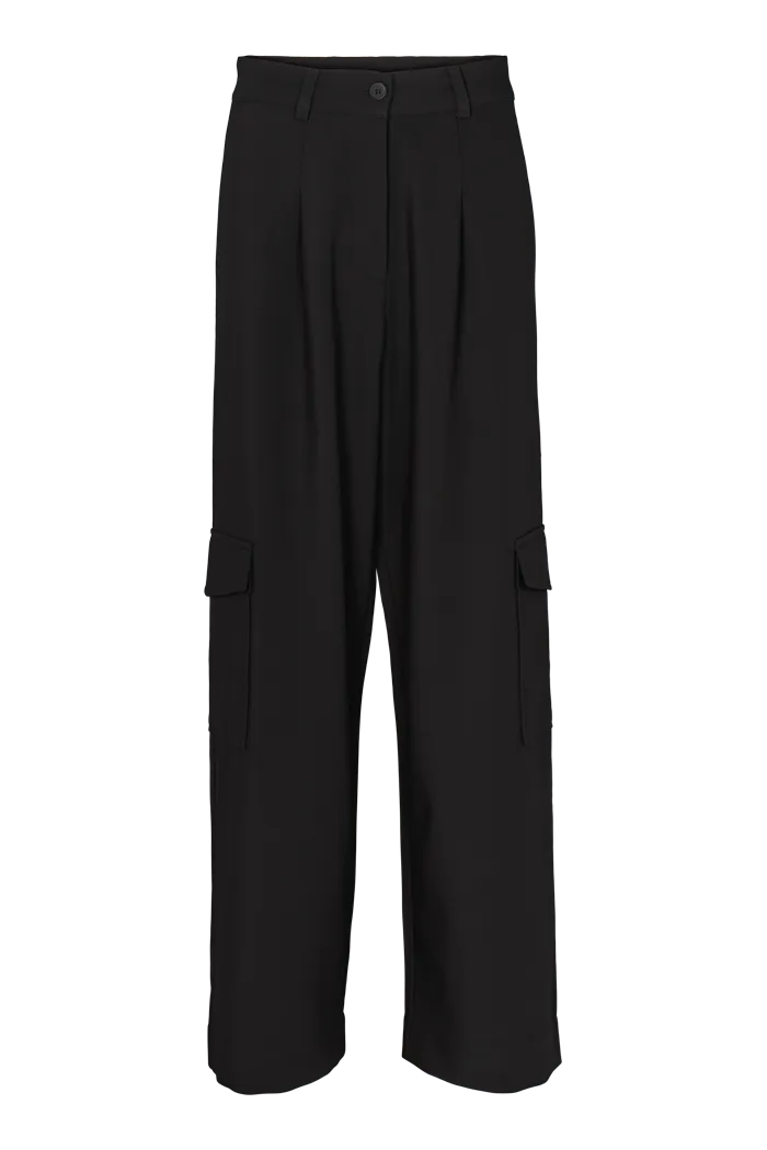 basic-apparel-sage-cargo-pants-cargohose-schwarz-recycelt image 1