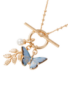 fable-england-jewellery-schmetterling-halskette-blau-emaille image 4