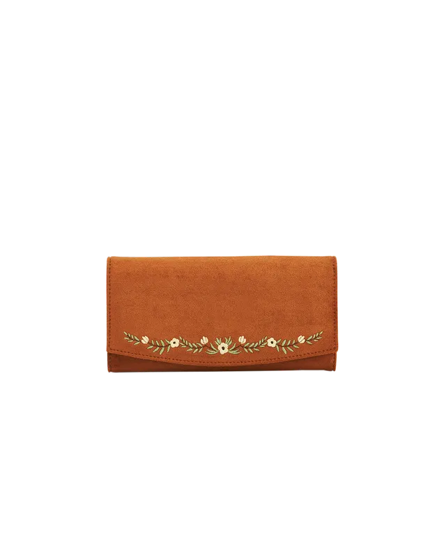 fable-england-tan-floral-embroidered-purse-geldb-rse-large image 1